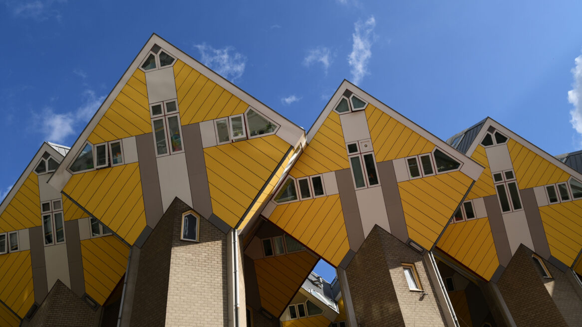 Rotterdam kubus woningen