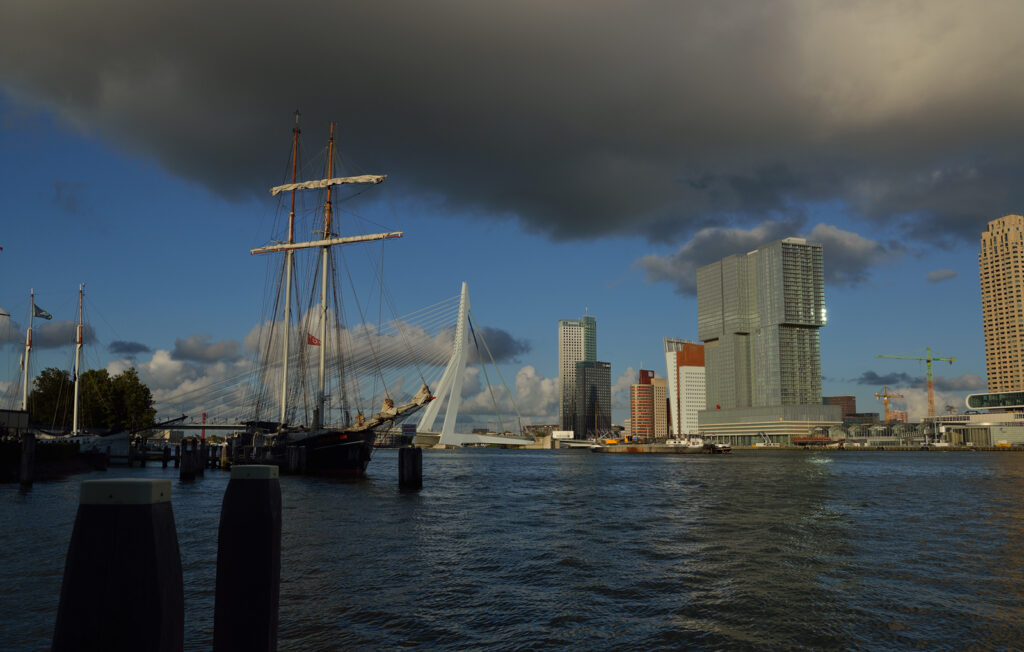 Erasmusbrug in Rotterdam