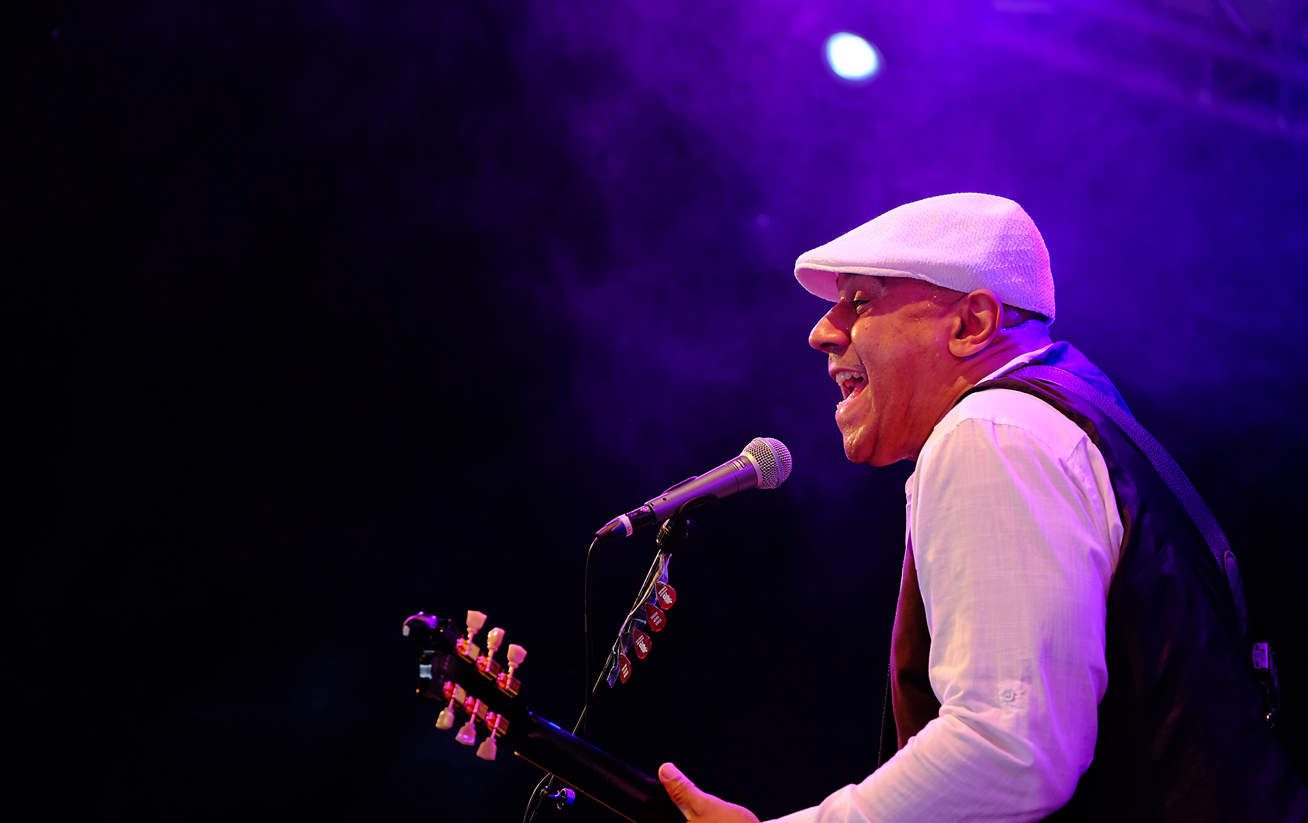 Ronnie Baker Brooks op het Ribs and Blues Festival