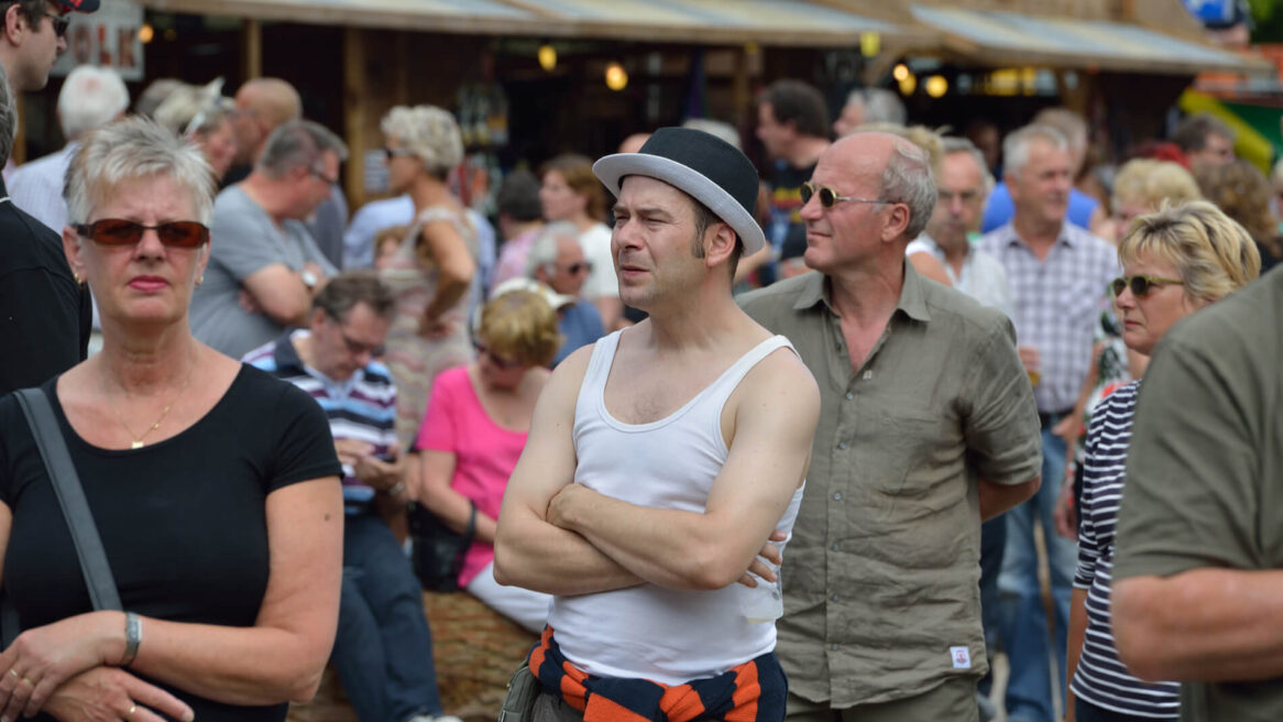 Festival bezoeker