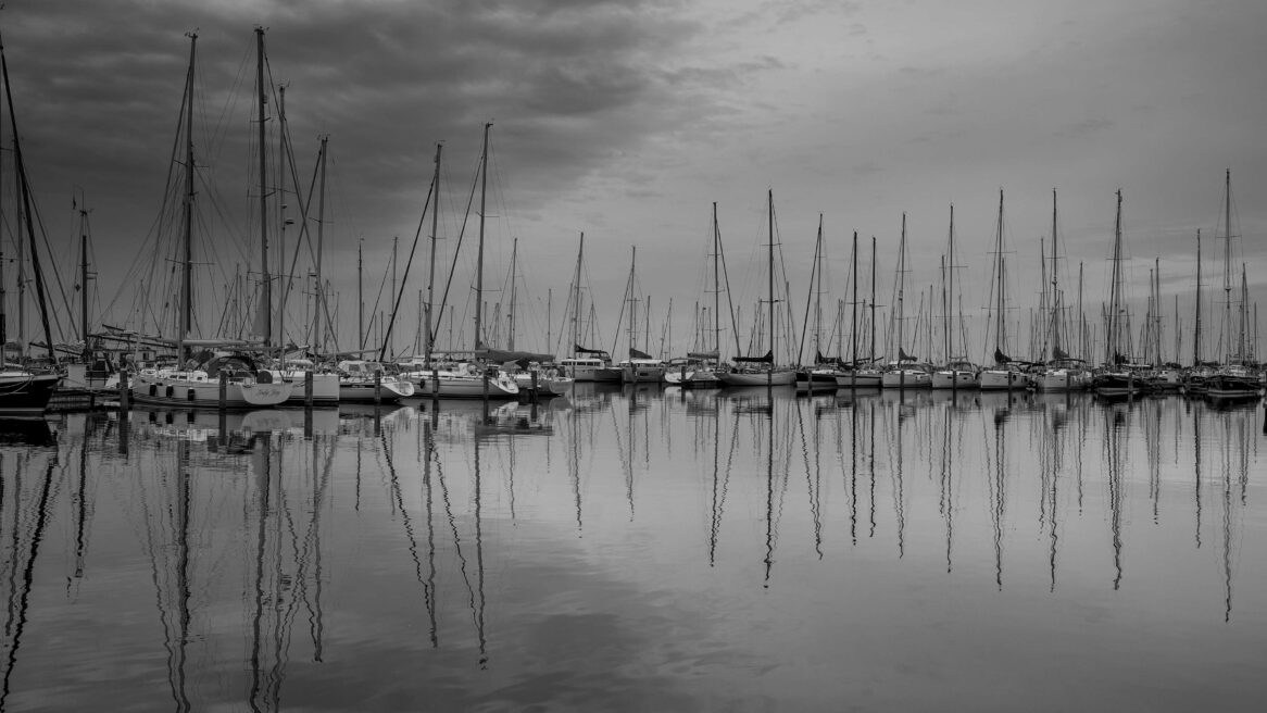 Jachthaven in de buurt van Zwartsluis 12 juli 2022