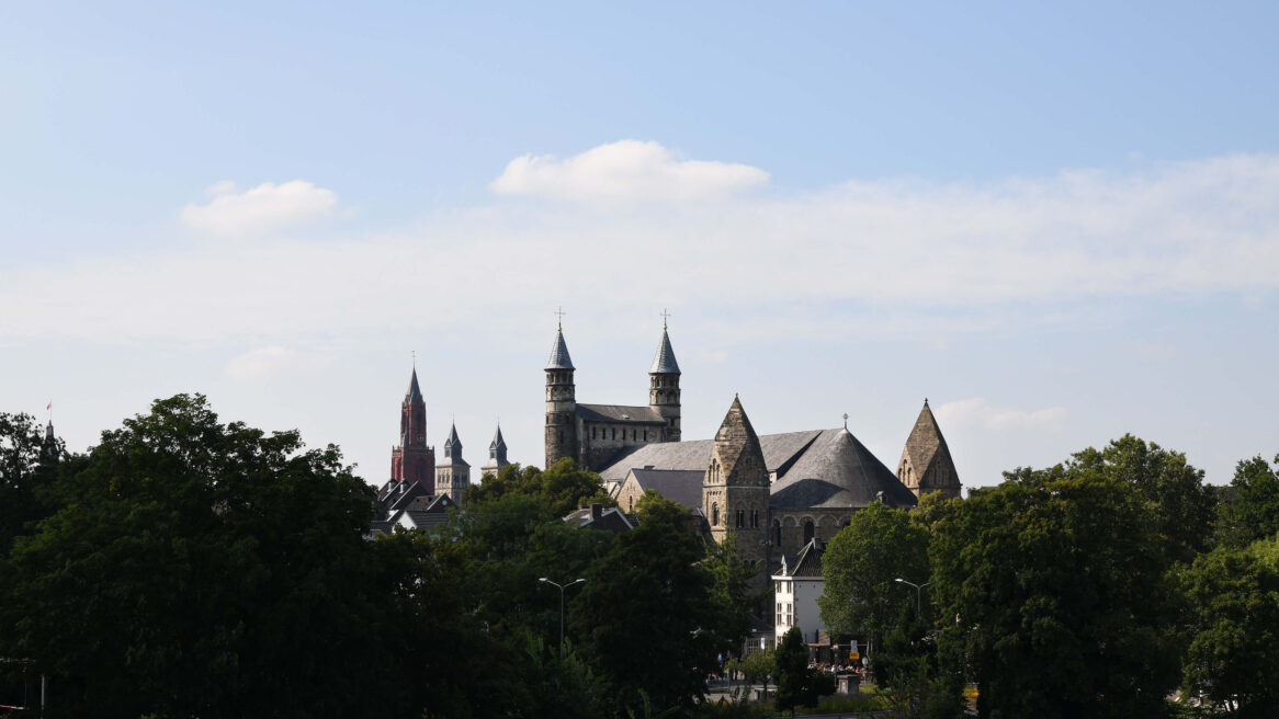 Panorama Van Kerktorens in Maastricht 2021 ik was er samen met dochter Lisa