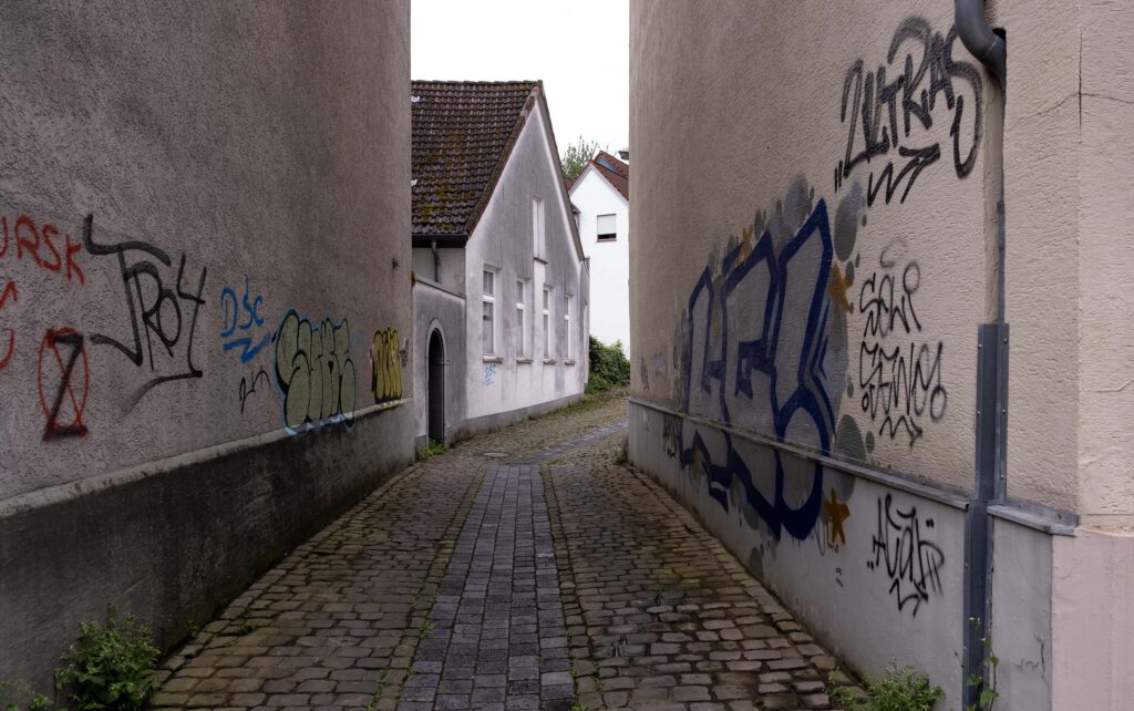 Oude binnenstad Detmold in Duitsland 25-07-2025