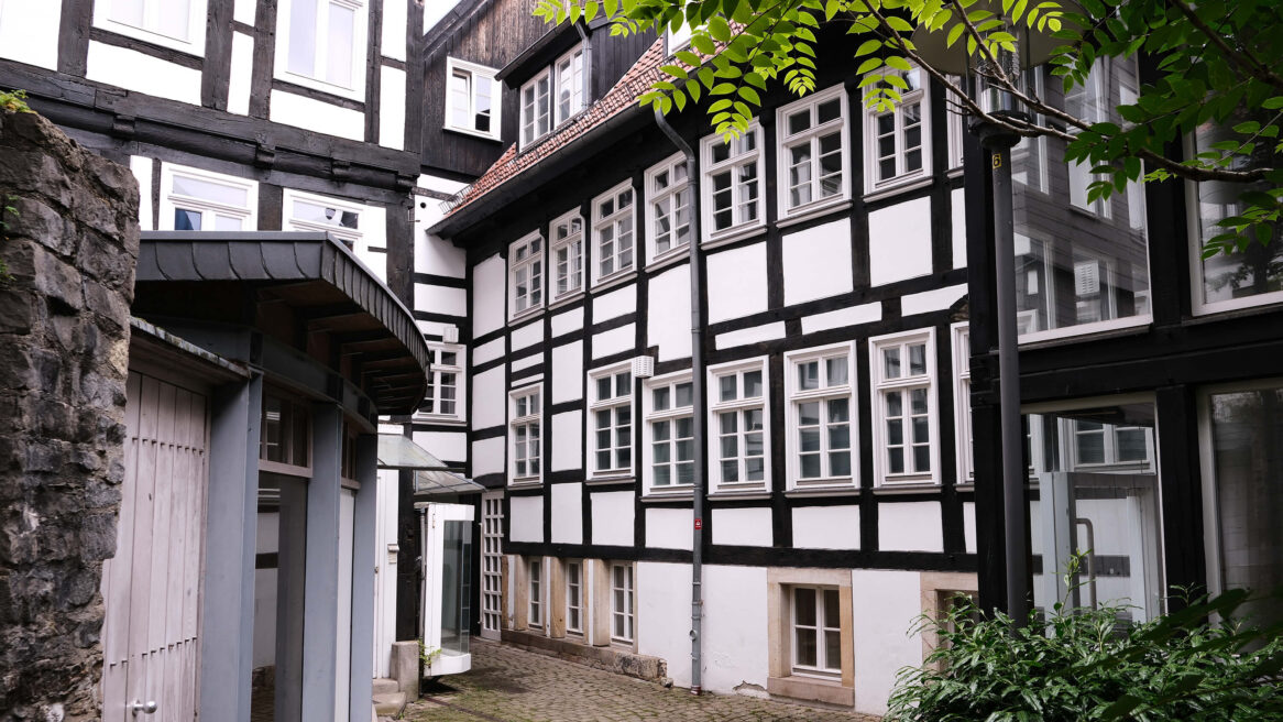 Oude binnenstad Detmold in Duitsland 25-07-2025