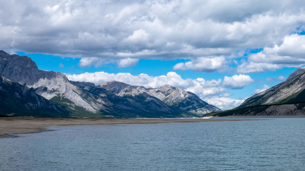 Canada, 2013  Abraham lake -  Rocky Mountains